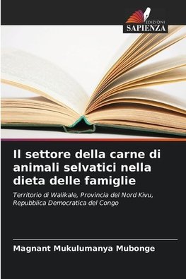 Il settore della carne di animali selvatici nella dieta delle famiglie