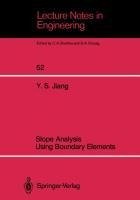 Slope Analysis Using Boundary Elements