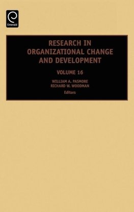 Resrch in Organiz Change & Dev Vol 16