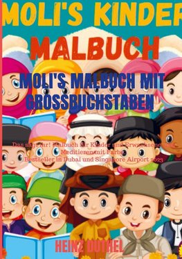 Moli's Malbuch mit Großbuchstaben