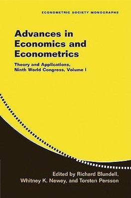 Blundell, R: Advances in Economics and Econometrics