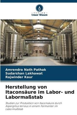 Herstellung von Itaconsäure im Labor- und Labormaßstab