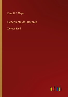 Geschichte der Botanik