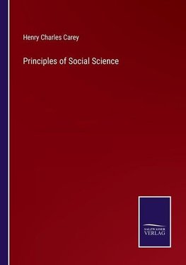 Principles of Social Science