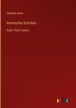 Vermischte Schriften