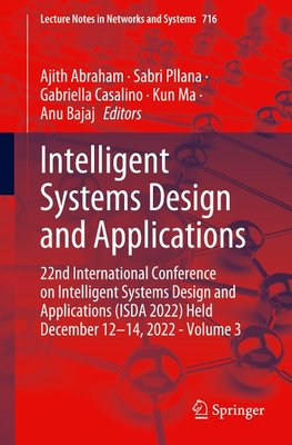 Intelligent Systems Design and Applications