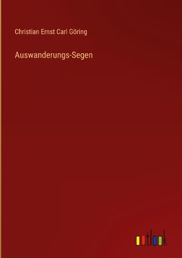 Auswanderungs-Segen