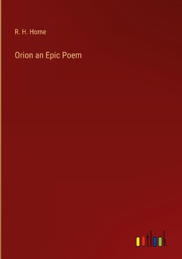 Orion an Epic Poem