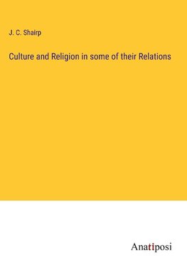 Culture and Religion in some of their Relations