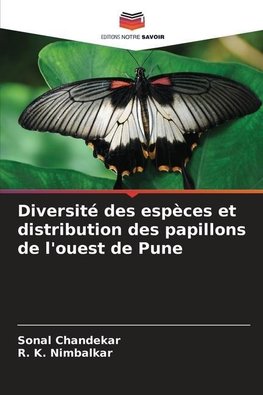 Diversité des espèces et distribution des papillons de l'ouest de Pune