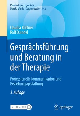 Gesprächsführung und Beratung in der Therapie