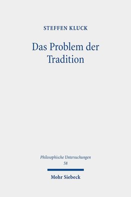 Das Problem der Tradition