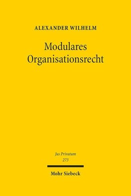 Modulares Organisationsrecht