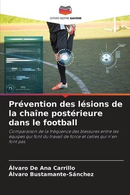 Prévention des lésions de la chaîne postérieure dans le football