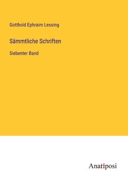 Sämmtliche Schriften