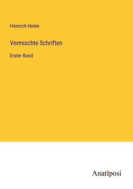 Vermischte Schriften