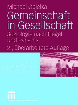 Gemeinschaft in Gesellschaft