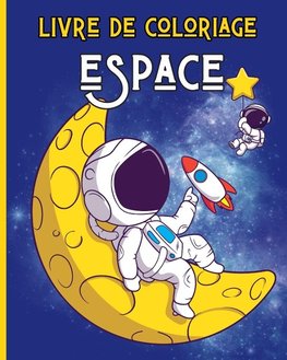 ESPACE - Livre de Coloriage pour Enfants 3-8 ans