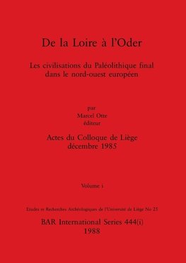 De la Loire à l'Oder, Volume i