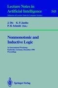 Nonmonotonic and Inductive Logic