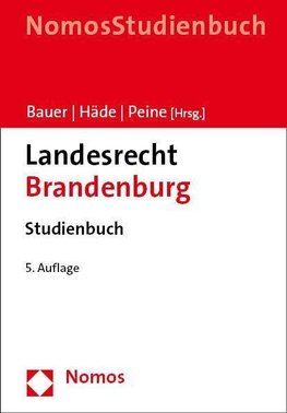 Landesrecht Brandenburg. Studienbuch