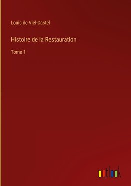 Histoire de la Restauration