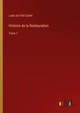 Histoire de la Restauration