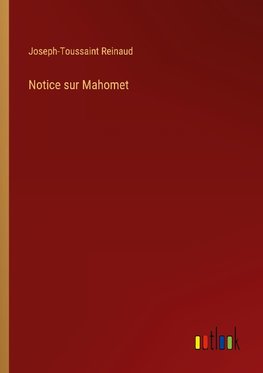 Notice sur Mahomet