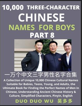 Learn Mandarin Chinese with Three-Character Chinese Names for Boys (Part 8)