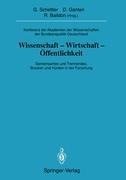 Konferenz der Akademien der Wissenschaften der Bundesrepublik Deutschland. Wissenschaft -Wirtschaft -Öffentlichkeit