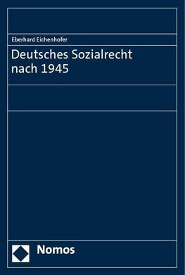 Deutsches Sozialrecht nach 1945