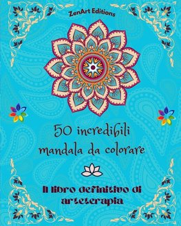 50 incredibili mandala da colorare