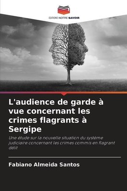 L'audience de garde à vue concernant les crimes flagrants à Sergipe