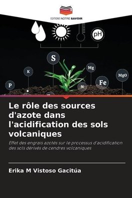 Le rôle des sources d'azote dans l'acidification des sols volcaniques