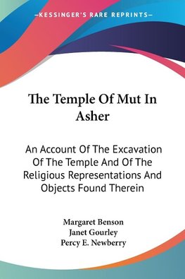 The Temple Of Mut In Asher