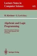 Algebraic and Logic Programming