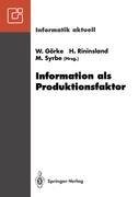 Information als Produktionsfaktor