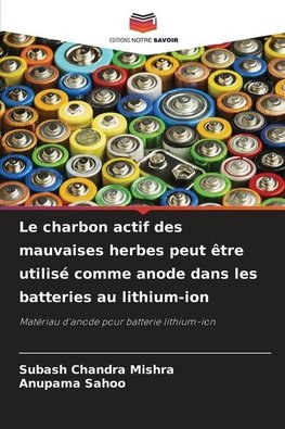 Le charbon actif des mauvaises herbes peut être utilisé comme anode dans les batteries au lithium-ion