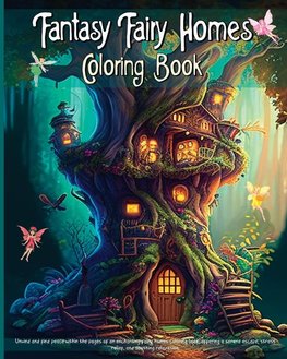 Fantasy Fairy Homes Coloring Book