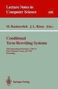 Conditional Term Rewriting Systems