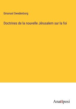 Doctrines de la nouvelle Jérusalem sur la foi