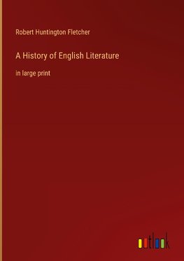 A History of English Literature