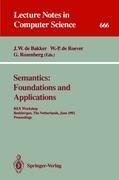 Semantics: Foundations and Applications