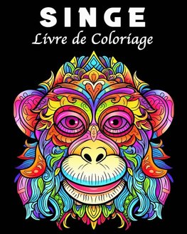 Singe Livre de Coloriage