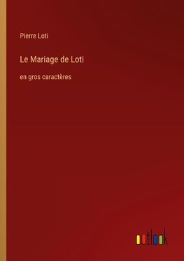 Le Mariage de Loti