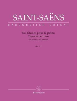 Six Études für Klavier op. 111 -Deuxième livre-