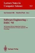 Software Engineering - ESEC '93