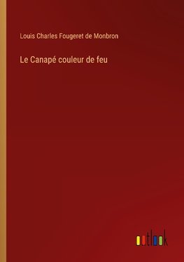 Le Canapé couleur de feu