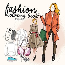 Fashion coloring book for teenagers | Fashion Coloring Book Kids 10 up | Fashion Design Coloring Book for Girls Fashion Coloring