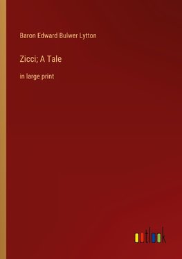 Zicci; A Tale